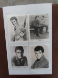 Four (4) Elvis Publicity Photos For one Money