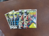 SIX (6) Marvel Comics incl Morbius The Living Vampire vs Spider-Man (3&4) plus Spirits of VENOM