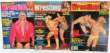 Three (3) For One Money: 1980 Wrestling magazines in below average condition. all one $
