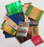 Twenty-Two (22) Vintage matchbook covers incl. Lufkin Tailers, Rialto Club (Galveston), Hotels,