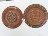 Both For One Money: OLD MEXICO Tourist Metal Trays, 11