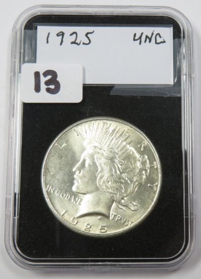 1925 Silver Peace Dollar, UNC