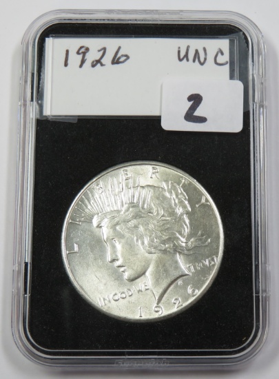1926 Silver Peace Dollar, UNC
