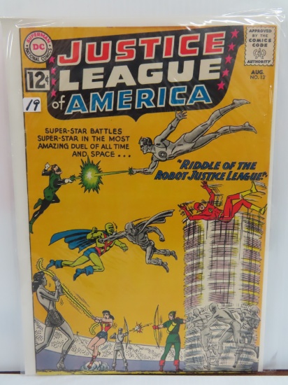 1962 JUSTICE LEAGUE OF AMERICA ISSUE #13 COMIC BOOK, Strong Candidate to Get Graded!