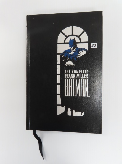 1989 The Complete Frank Miller Batman Leatherbound Hardcover Book (1989) Longmeadow, nice book.