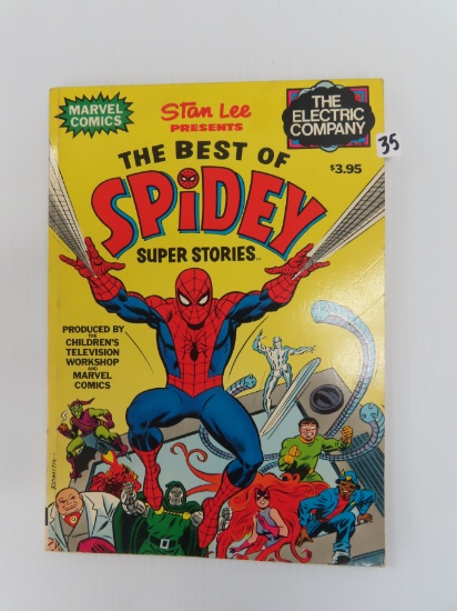 1978 Stan Lee Presents Best of Spidey Super Stories TPB/Graphic Novel, Marvel, The Electric Co.