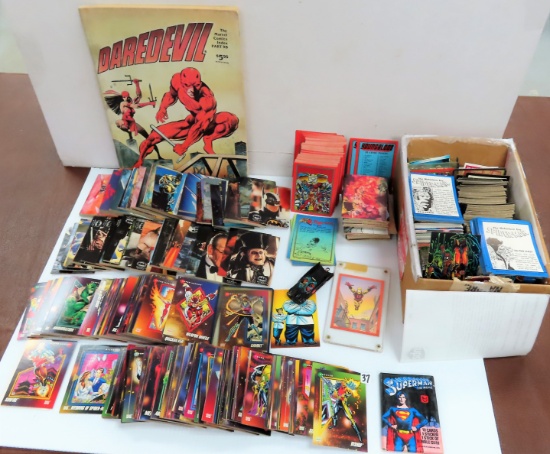 Garage Find: 1990's comic cards incl Batman, Youngblood, Marvel Team Ups, Wolverine, Spider-Man. $18