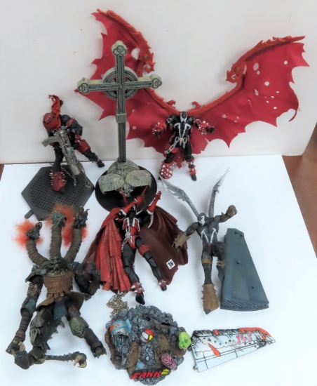 Action Figure Lot As Shown incl Todd McFarlane Figures. All One Money