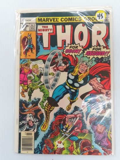 THOR #257 (1977) - Jack Kirby Cover - Marvel Comics