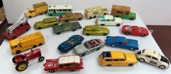 Outstanding Collection of Nineteen (19) HUSKY (made in Great Britain) Toys incl. The MonkeeMobile!