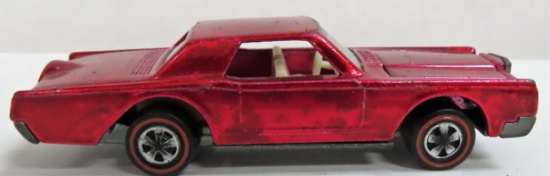 1969 (dated 1968) Custom Continental Mark III, Hot Wheels, Redline. produced 1969-1971, Made in USA