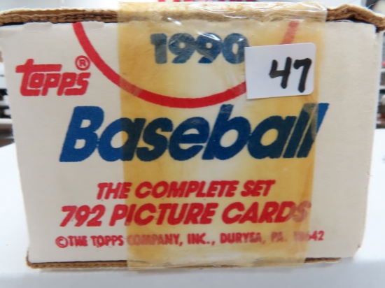 1990 Topps Baseball Factory Set, Complete, Factory Sealed. 792 cards. KEY ROOKIES! Big Hurt, Sosa