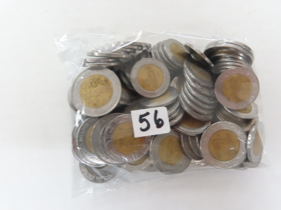 One LB of Mexican Bi-Metal Coins