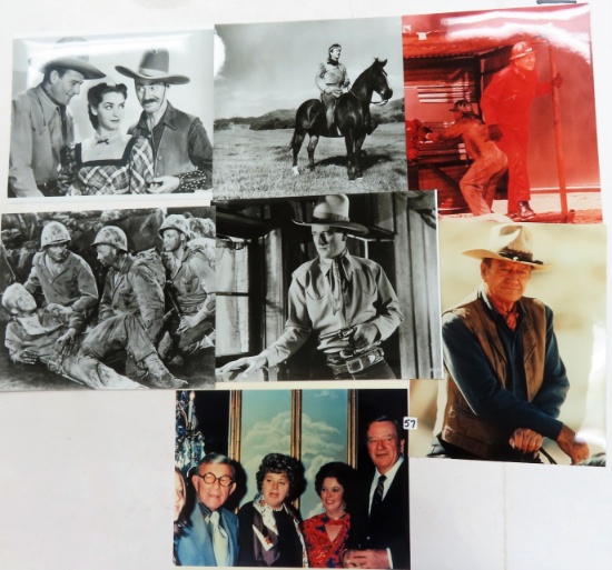 Collection of John Wayne Publicity Photos, all one money