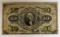 1863 U.S. Fractional Currency, Third Issue, Ten Cents. Washington. NOTE: Pinholes and a few larger