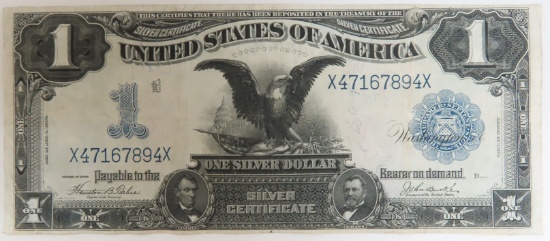 1899 Silver Certificate, Black Eagle. Teehee/Burke. Friedberg # 233
