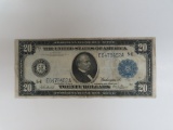 1914 $20 FRN, Blue Seal, Richmond, Virginia, Burke/Glass, Friedberg # 981