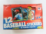 Box of 48 Unopened Packs: 1983 Fleer Baseball Stickers! hard to find