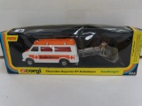 1977 Corgi (made in Great Britain) Chevrolet Superior 61 Ambulance, In Box!