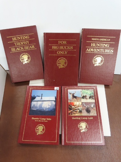 Five (5) 1988-1998 North American Hunting Club Hardback Books. All One Money!