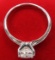 $11,099 Est. Replacement Value: Classic Style 14KT White Gold with 1.07 Cts Diamond Solitaire Ring.