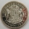 SILVER Great Britain Crown KM# 857, Beautiful Coin with a few spots. low mintage