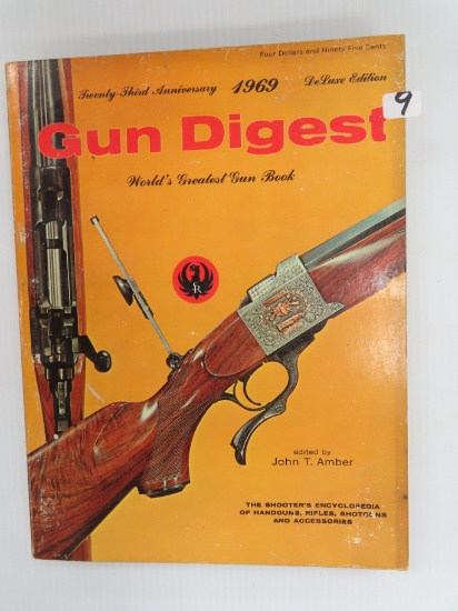 1969 Gun Digest Deluxe Edition (NOT A REPRINT), sold for $4.95 in 1969.
