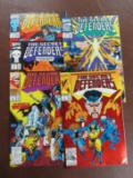 Five (5) Marvel Comics For One Money: The Secret Defenders #1-#5.  1993