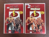 TWO (2) For One Money: War Party and Dreadwolf #1 and #1 Variant Cover. Lightning Comics. Both