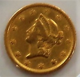 1853-O U.S. Liberty Head GOLD $1, $84.65 Melt Value on 9-24-21.