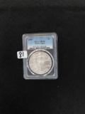 2005 U.S. Silver Eagle, PCGS Graded MS69. One Ounce .999 Fine Silver