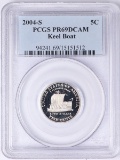 2004-S Keel Boat Nickel, PCGS Graded PR69DCAM