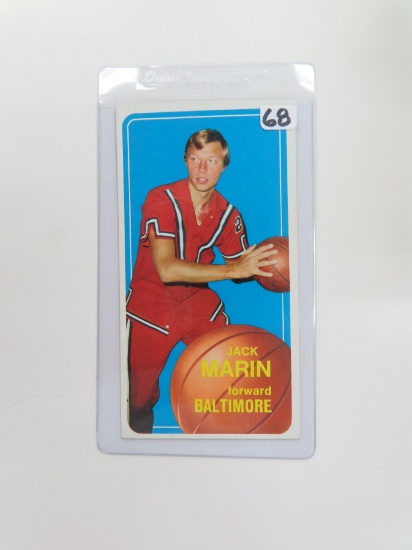 1970-71 BASKETBALL TOPPS TALL BOY Jack Marin #36. jack could shoot the rock, averaged 20 in 69-70