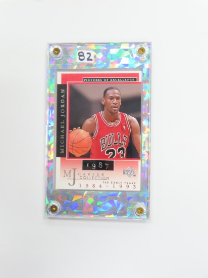 1998 Upper Deck Michael Jordan, MJ Career Collection. Early Years. 1984-1993