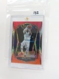 LeBron James 2020-21 Select Premier Level Red White Orange Shimmer Prizm #113