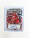 2020-21 Panini Danuel House Jr. Signed Penmansip Card # PE-DHJ, Prizm.