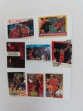 Eight (8) Michael Jordan cards.