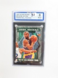 1997 Score Board #83 Kobe Bryant, Rookies. ISA Graded 8