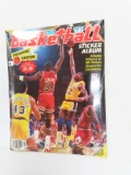 1990-91 Panini Basketball Sticker Album with 180 Stickers, UNOPENED, FACTORY Sealed.