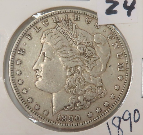 1890 Silver Morgan Dollar