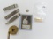 All One Money: Silver Mercury Dime, Babe Ruth Fantasy Card, Brass Compass Parts, Gold Flakes, Beer
