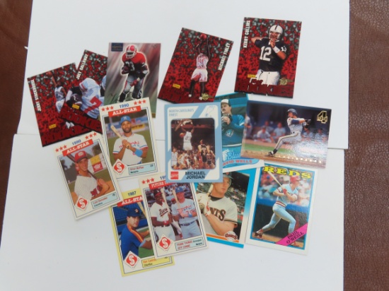Sports Cards incl. Rookie and Minor League Cards of Paul O'Neill, Matt Williams, Frank Thomas,