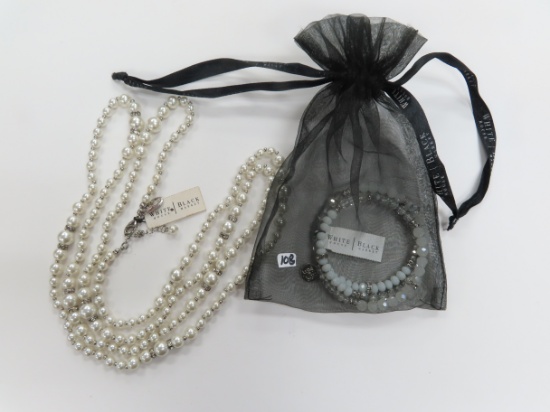 White House Black Market Necklace, Estate Find.