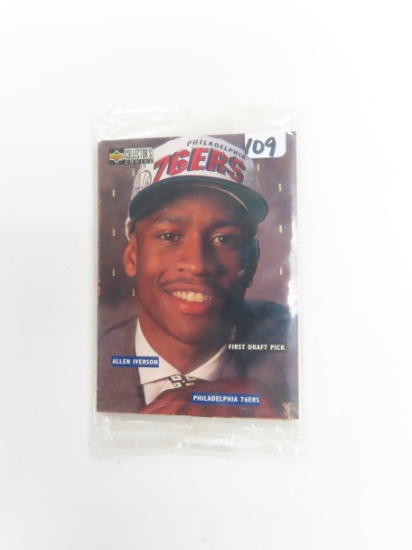 1996 Upper Deck NBA Draft Set incl Allen Iverson, Unopened, Factory Sealed. also Ray Allen!