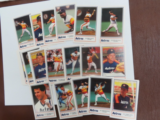 1986 Astros/Kool-Aid 26 card Set incl. Nolan Ryan, Mike Scott, Doran, Bass, Yogi Berra, Alan Ashby,