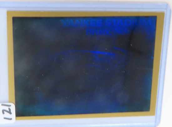1994 Yankee Stadium Blockbuster Video 3D Laser hologram Card
