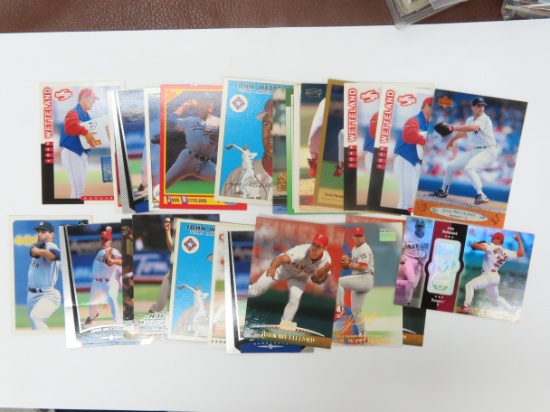 John Wetteland Collection of Baseball Cards