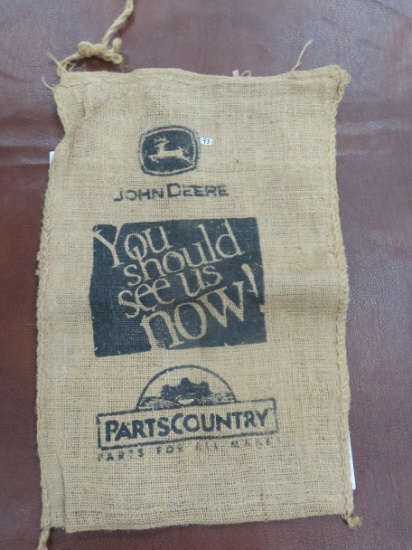 John Deere Sack, 12"x19"