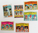 SIX (6) 1970's Topps Baseball Rookie Cards incl. J.R. Richard (Astros), Burt Hooton (Cubs) and More!