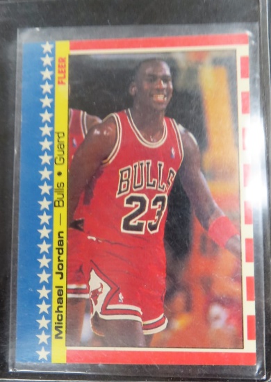 Michael Jordan 1987 Fleer Sticker